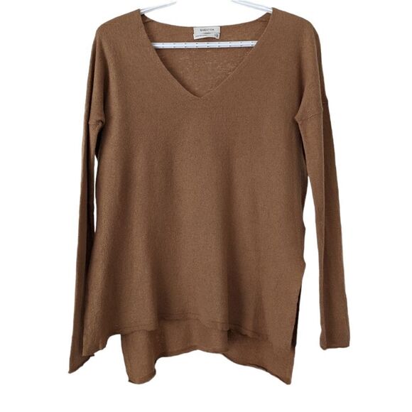 ARITZIA Babaton Erin Sweater on camel tan tone Small @B4 - Picture 2 of 11